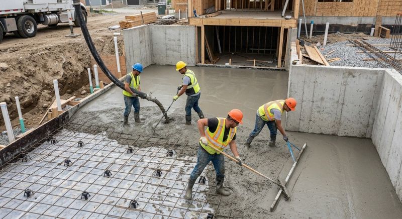 Basement Concrete Installation in Dundee, FL