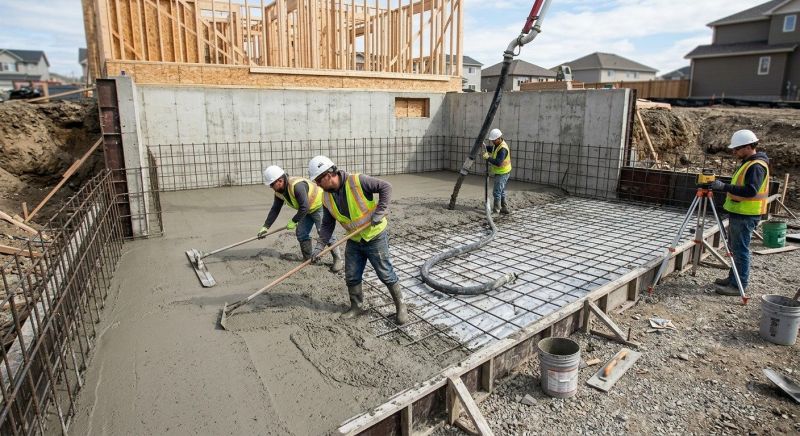 Basement Concrete Installation in Haines City, FL