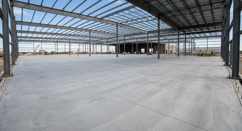 Commercial Slab Construction in Dover, FL