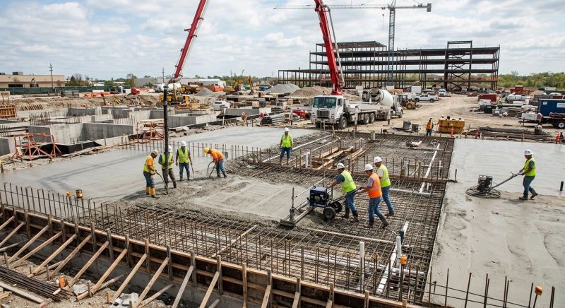 Commercial Slab Installation in Hillsborough County, FL
