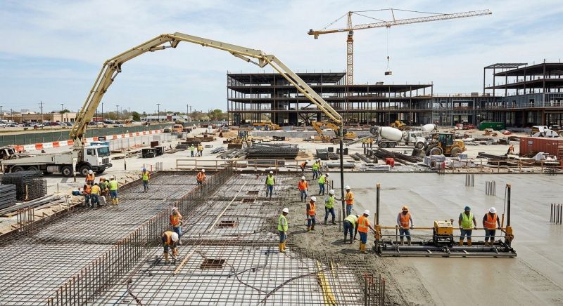 Commercial Slab Installation in Seffner, FL
