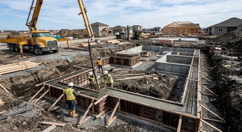 Concrete Foundation Installation in Brandon, FL