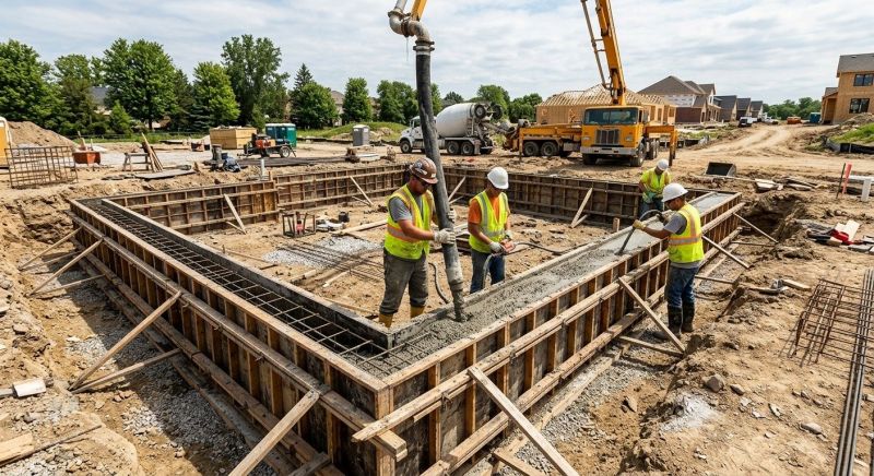 Foundation Wall Pouring in Bartow, FL