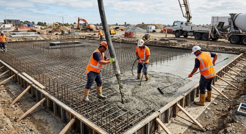 Foundation Wall Pouring in Dundee, FL