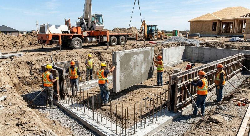 Foundation Wall Pouring in Hillsborough County, FL
