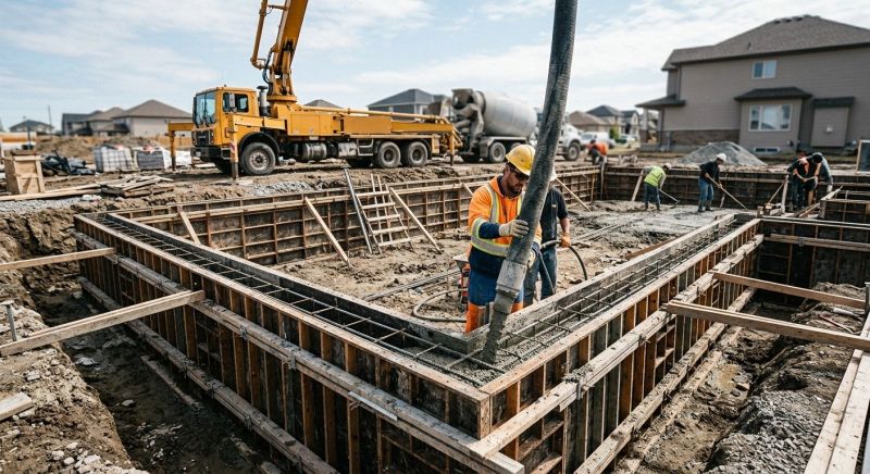 Foundation Wall Pouring in Polk County, FL